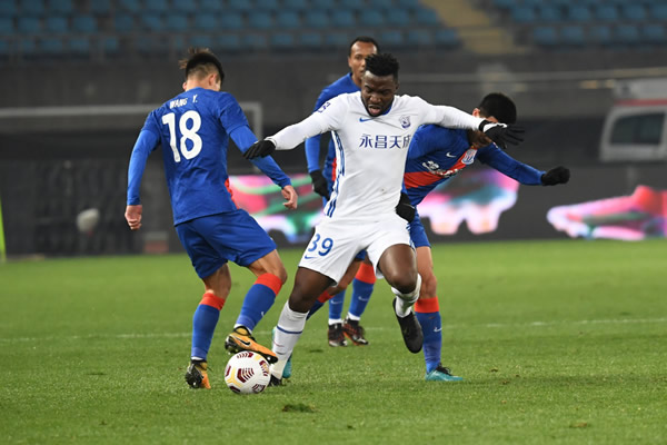 中超，滄州雄獅，上海申花