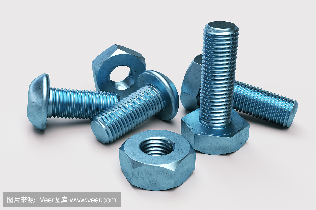 有螺母和螺栓的場(chǎng)景